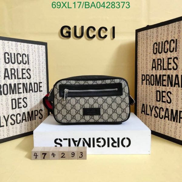 Gucci AAA+ Replica Night Courrier Waist Soft Belt Bag BA04283734629