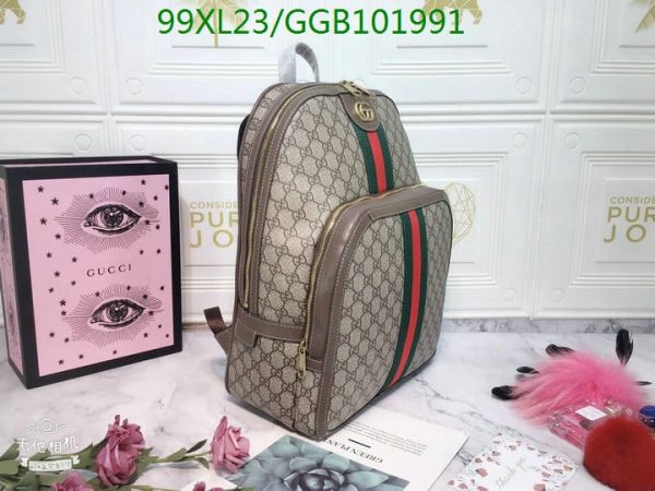 Gucci AAA+ Replica Men’s Natural Ophidia Medium Backpack GGB1019919831