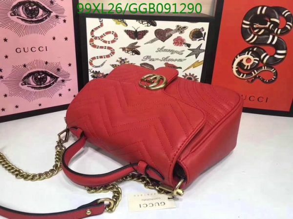 Gucci Marmont AAA+ Replica Luxury Top Handle Bag GGB0912905213