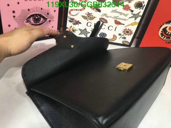 Gucci AAA+ Replica Multicolor GG Marmont Top Handle Bag GGB0323144638