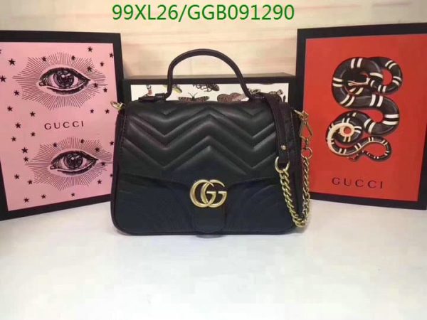 Gucci Marmont AAA+ Replica Luxury Top Handle Bag GGB0912905213