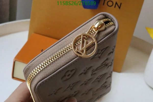 Louis Vuitton 1:1 Mirror Lagon Zippy Long Ladies Wallet ZT65895481972