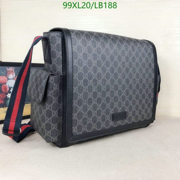 Gucci AAA+ Replica Patch Work Flap Messenger Bag LB18825874326