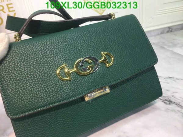 Gucci Zumi AAA+ Replica Leather Small Shoulder Bag GGB0323136421