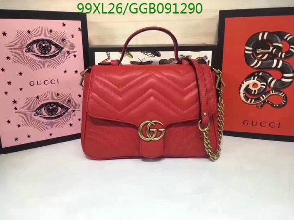 Gucci Marmont AAA+ Replica Luxury Top Handle Bag GGB0912905213