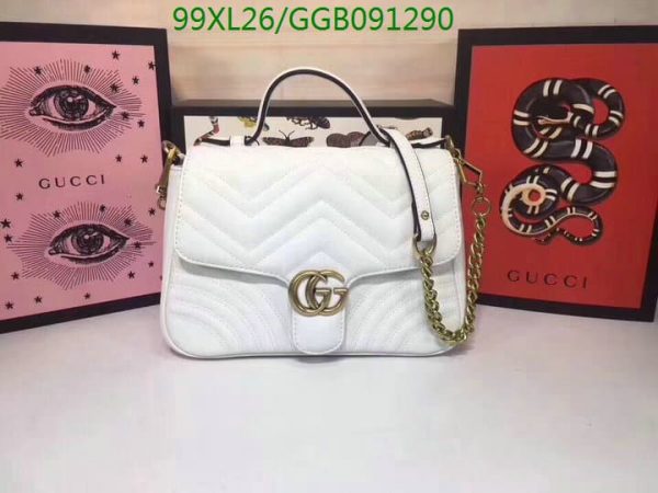 Gucci Marmont AAA+ Replica Luxury Top Handle Bag GGB0912905213