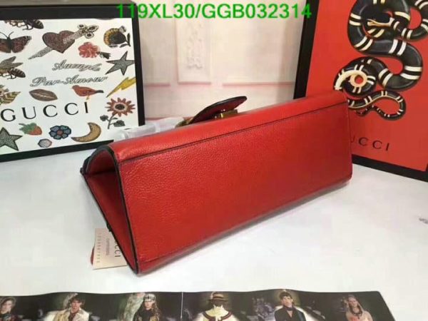 Gucci AAA+ Replica Multicolor GG Marmont Top Handle Bag GGB0323144638