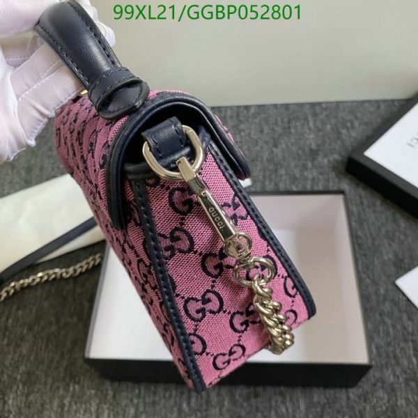 Gucci AAA+ Replica GG Marmont Top-Handle Bag GGBP052801521