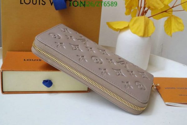 Louis Vuitton 1:1 Mirror Lagon Zippy Long Ladies Wallet ZT65895481972