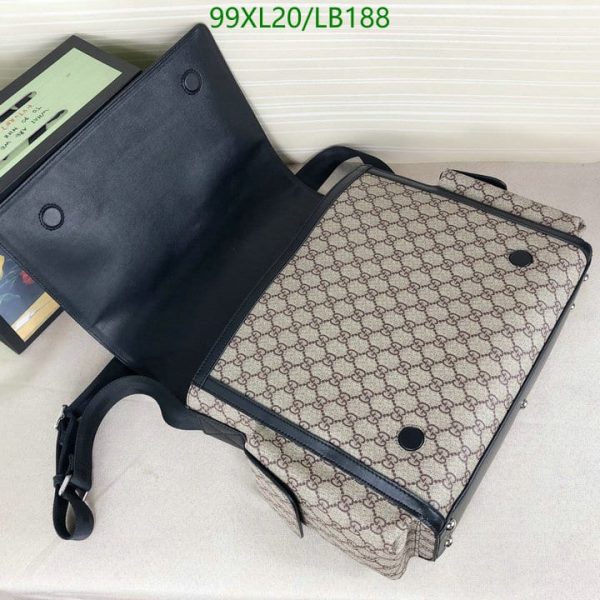 Gucci AAA+ Replica Patch Work Flap Messenger Bag LB18825874326