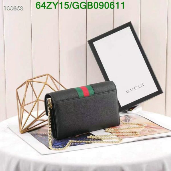 Gucci AAA+ Replica Gucci Sylvie Leather Flap Bag GGB0906115134