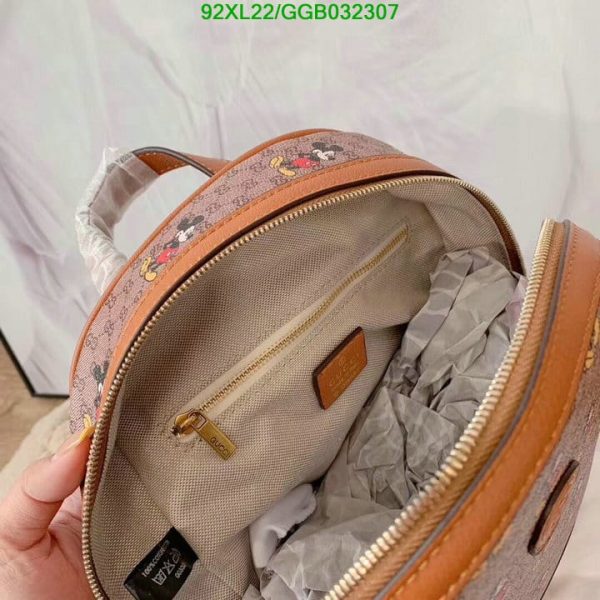 Gucci AAA+ Replica Disney Mickey Mouse Backpack Bag GGB0323075487