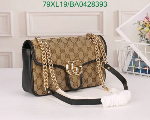 Gucci AAA+ Replica Marmont Luxury Canvas Handbag BA04283934837