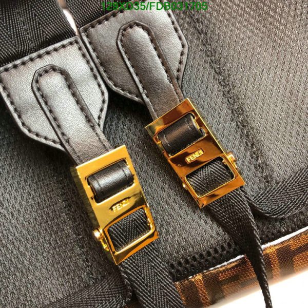 Fendi AAA+ Replica Large Designer Logo Backpack FDB0317051125