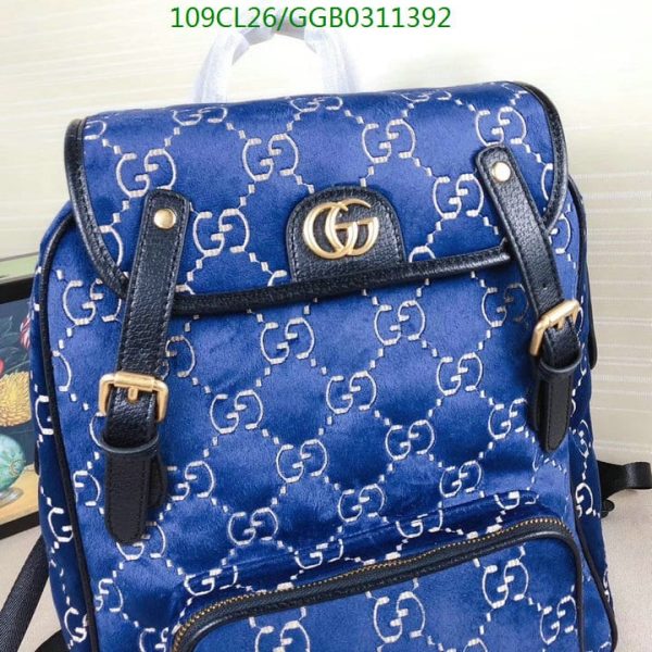 Gucci AAA+ Replica Luxury Inspired Velvet Small Backpack GGB0313924851