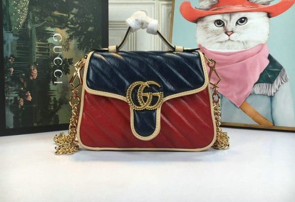 Gucci Marmont AAA+ Replica Luxury Handbag YB44653187463