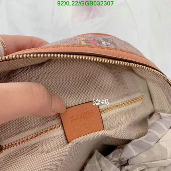 Gucci AAA+ Replica Disney Mickey Mouse Backpack Bag GGB0323075487