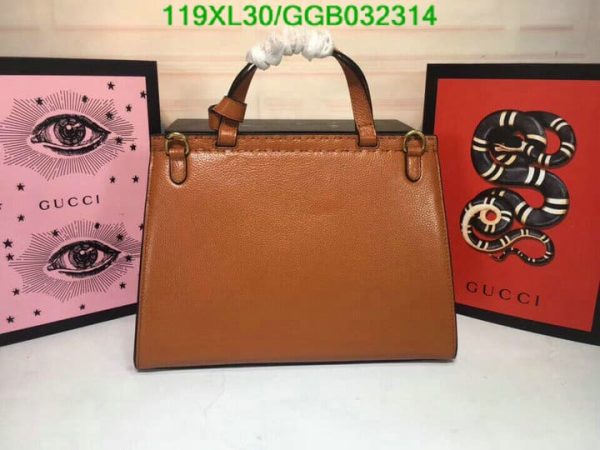 Gucci AAA+ Replica Multicolor GG Marmont Top Handle Bag GGB0323144638