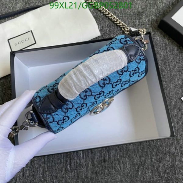 Gucci AAA+ Replica GG Marmont Top-Handle Bag GGBP052801521