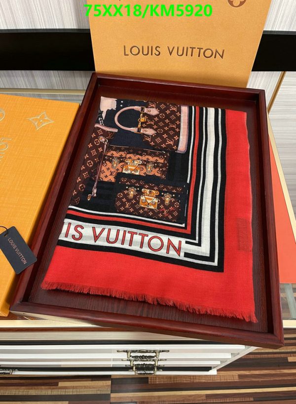 Louis Vuitton Replica Cityline Cashmere Scarf