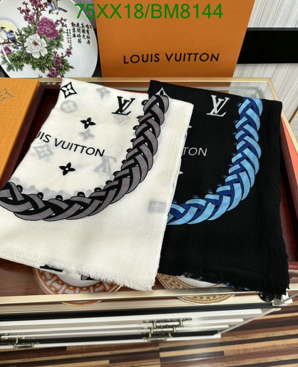 Louis Vuitton Replica Monogram Cashmere Echarpe Game on Scarf