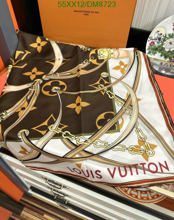 Louis Vuitton Replica Ultimate Monogram Square 90 Scarf