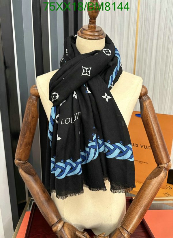 Louis Vuitton Replica Monogram Cashmere Echarpe Game on Scarf