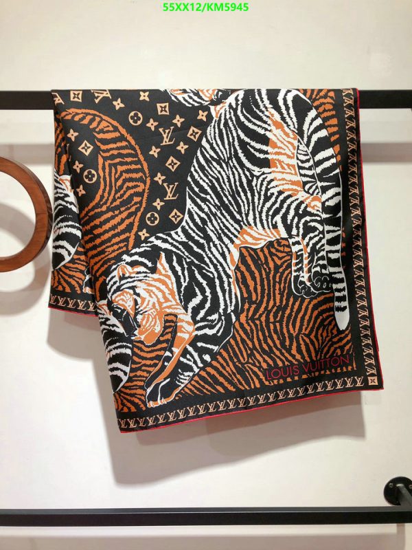 Louis Vuitton Replica Woman Silk Tiger Scarf