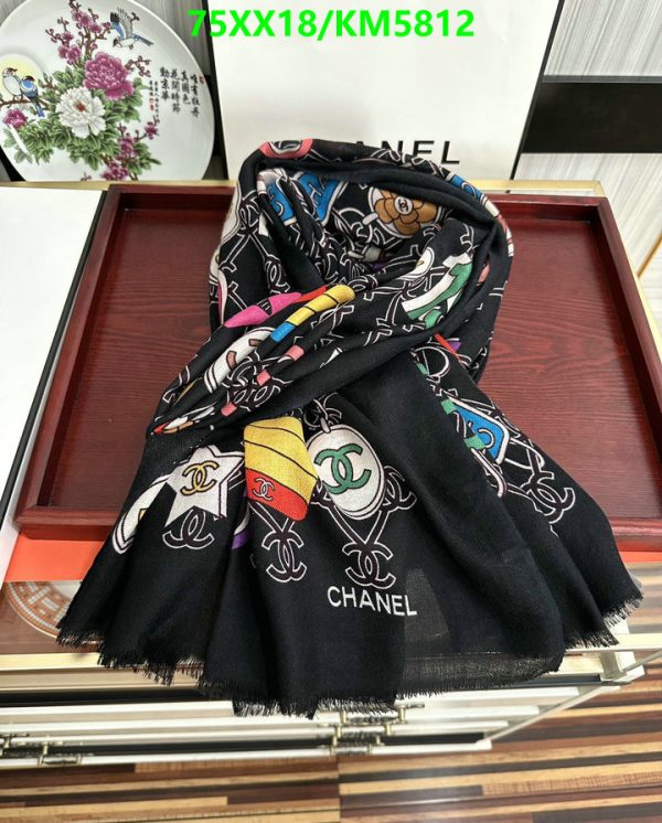 Chanel Replica Colorful Cashmere Woman Square 100CM