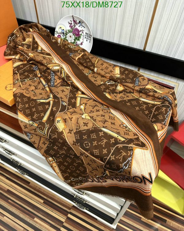 Louis Vuitton Replica Xale Dupla Face More and More XS Scarf