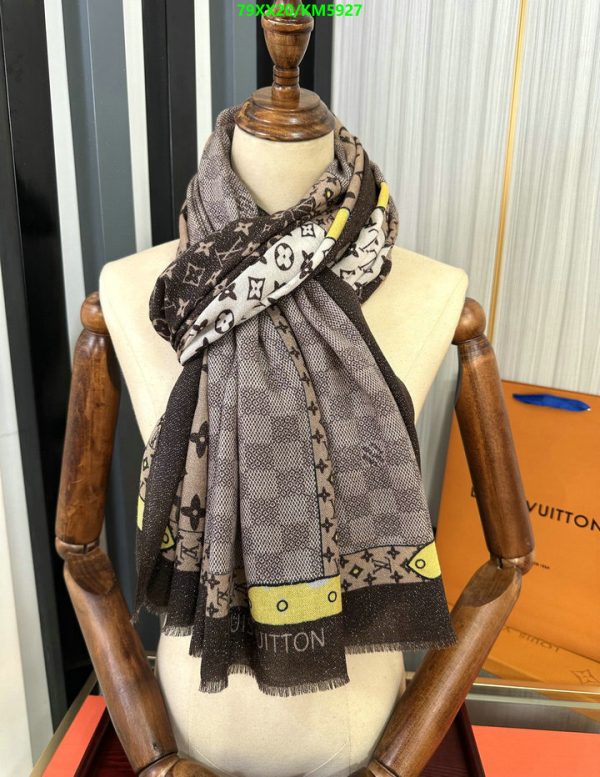 Louis Vuitton Replica Cashmere Monogram Woman Scarf