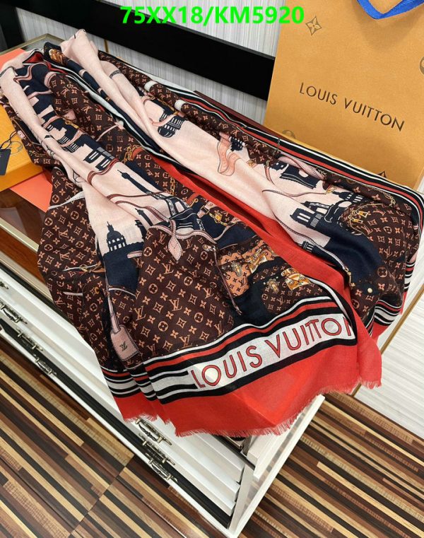 Louis Vuitton Replica Cityline Cashmere Scarf