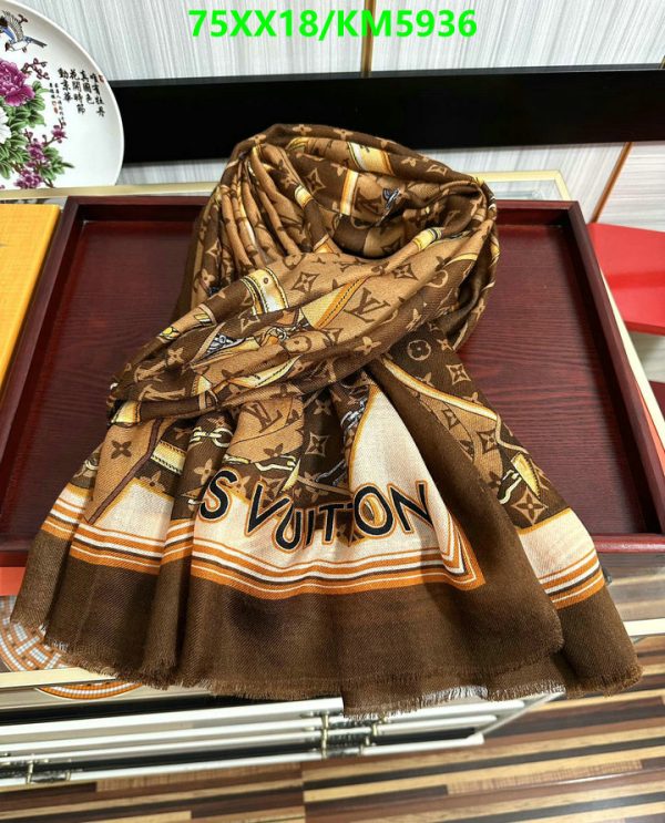 Louis Vuitton Replica Xale Dupla Face More and More XS Shawl