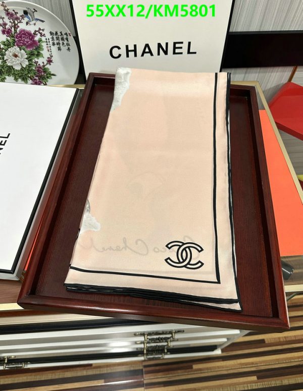 Chanel Replica Coco Silk handkerchief Dress Rack Square