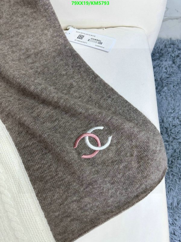 Chanel Replica Luxury CC Cashmere Stole Taupe