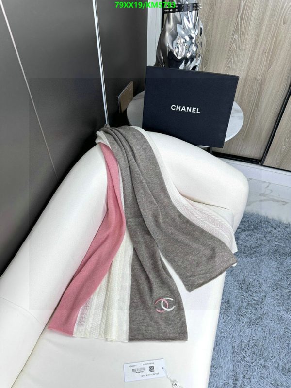 Chanel Replica Luxury CC Cashmere Stole Taupe