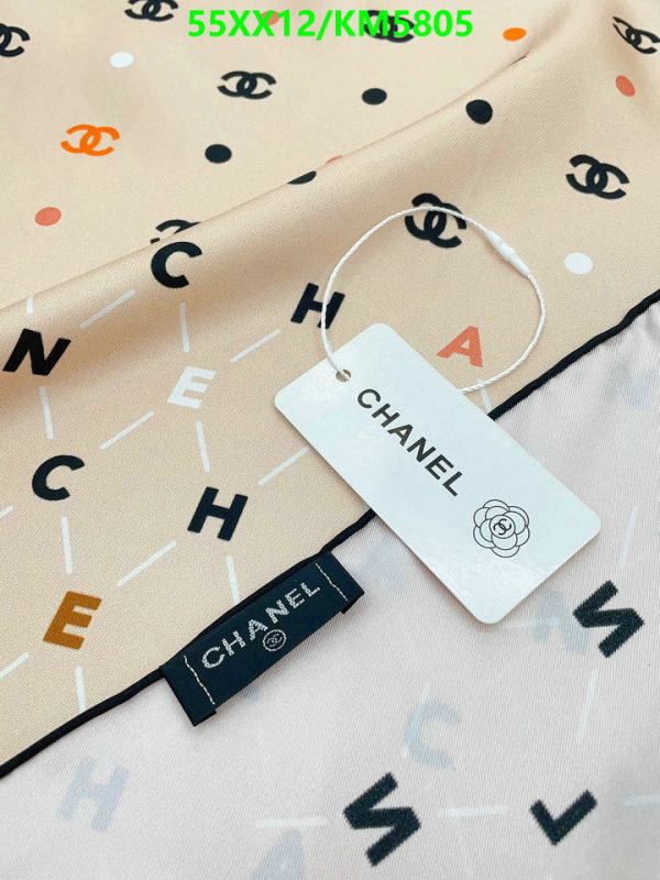 Chanel Replica Double Side Silk Twill Square Scarf