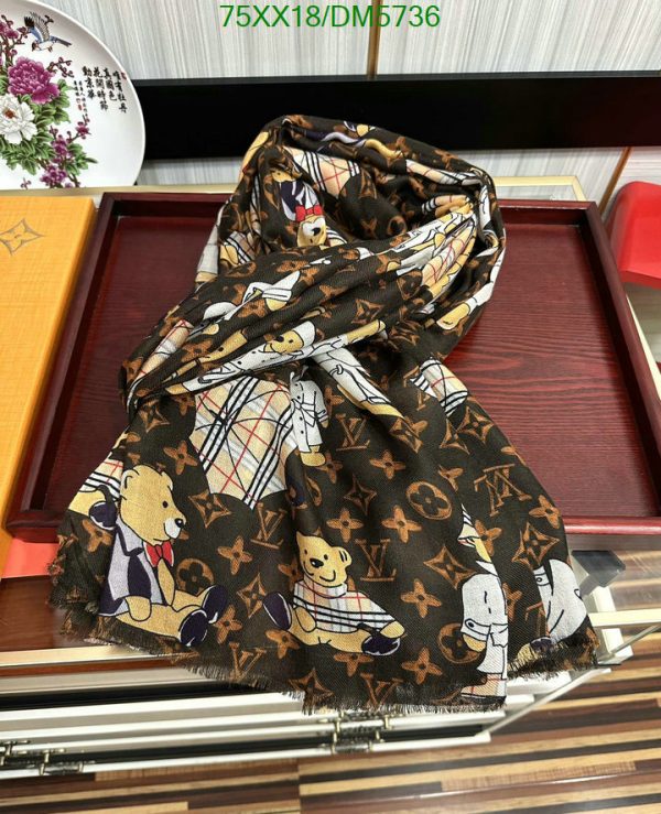 Louis Vuitton Replica Bear Happy Park Cashmere Shawl/Scarf