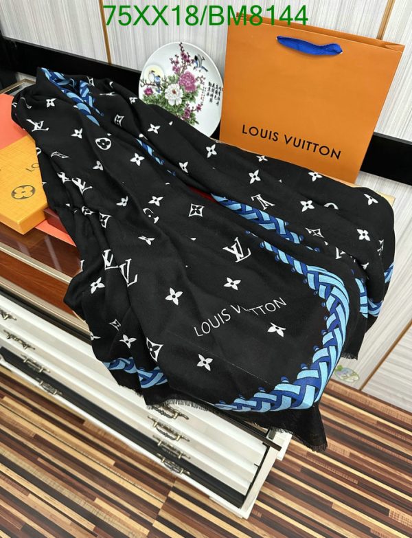 Louis Vuitton Replica Monogram Cashmere Echarpe Game on Scarf