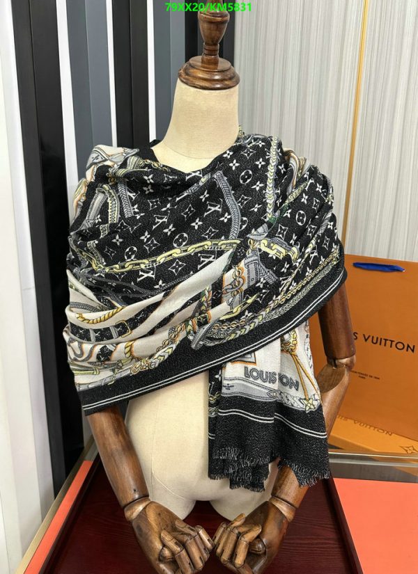 Louis Vuitton Replica Mix and Straps Square 90 Scarf