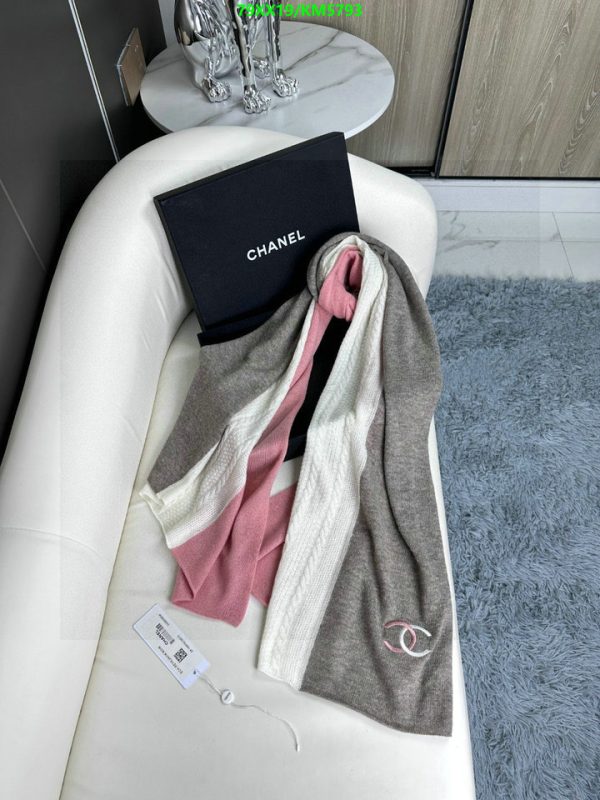 Chanel Replica Luxury CC Cashmere Stole Taupe