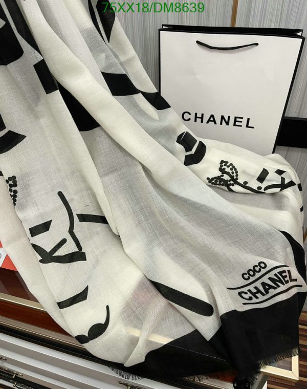 Chanel Replica Cashmere Coco CC Square Scarf