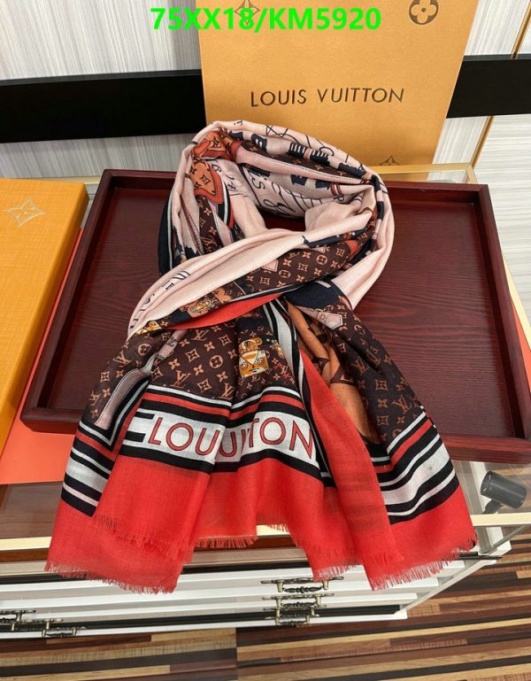 Louis Vuitton Replica Cityline Cashmere Scarf