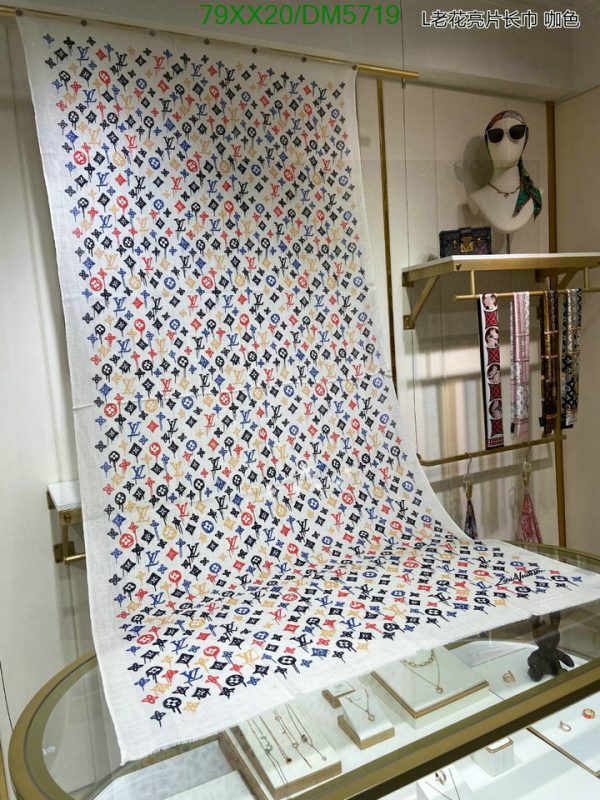 Louis Vuitton Replica Monogram Cashmere Murakami Scarf