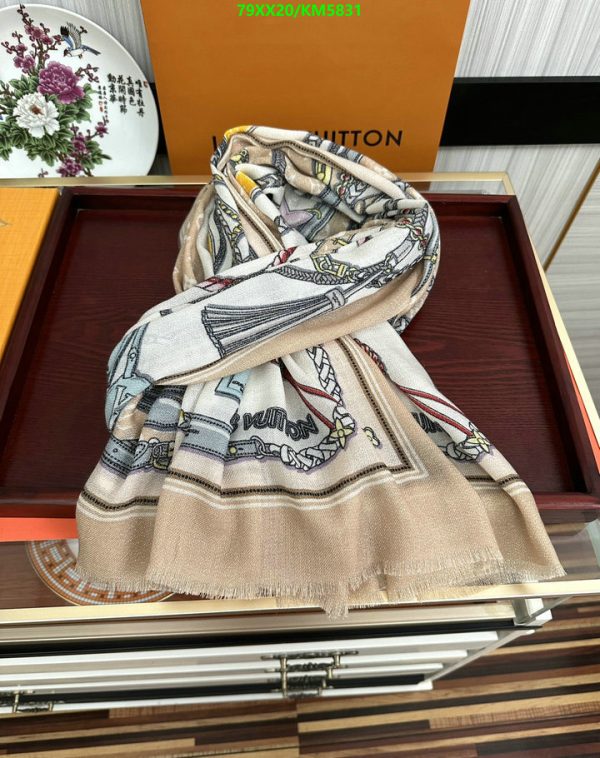 Louis Vuitton Replica Mix and Straps Square 90 Scarf