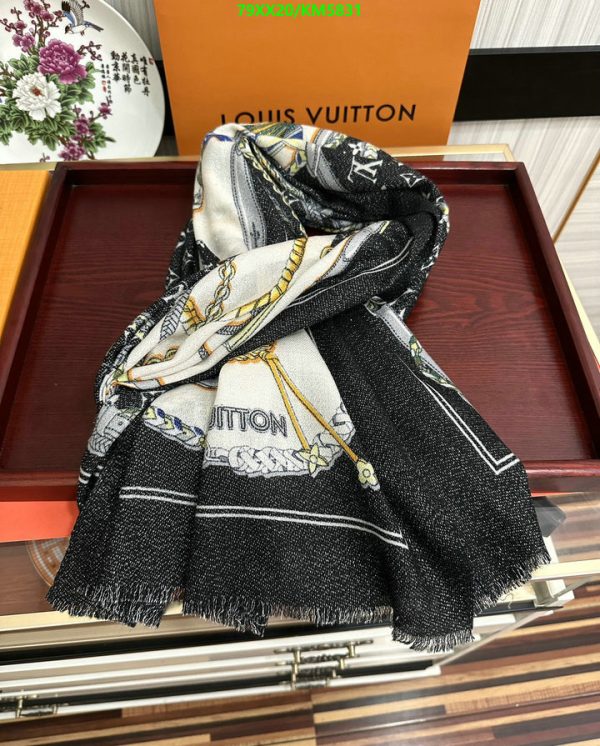 Louis Vuitton Replica Mix and Straps Square 90 Scarf