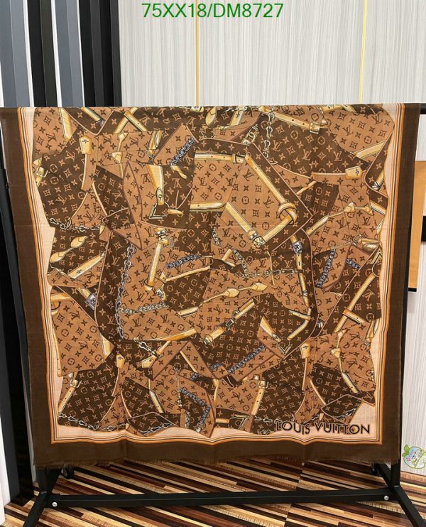 Louis Vuitton Replica Xale Dupla Face More and More XS Scarf