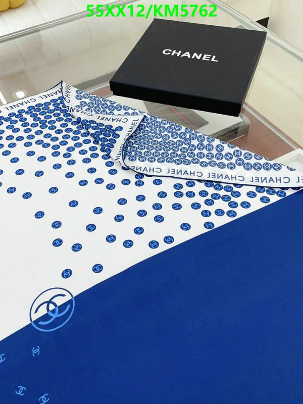 Chanel Replica C Mark Silk Handkerchief Square 90