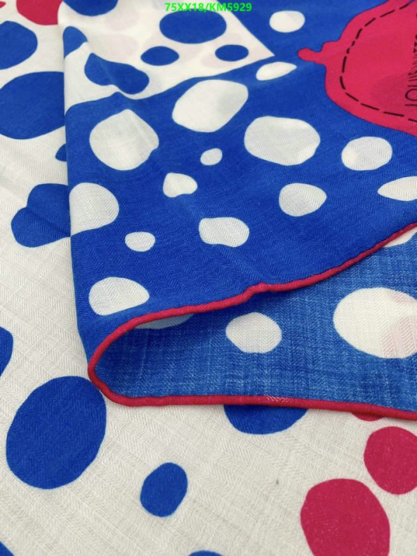 Louis Vuitton Replica LV x YK Infinity Monogram Dots Scarf 45