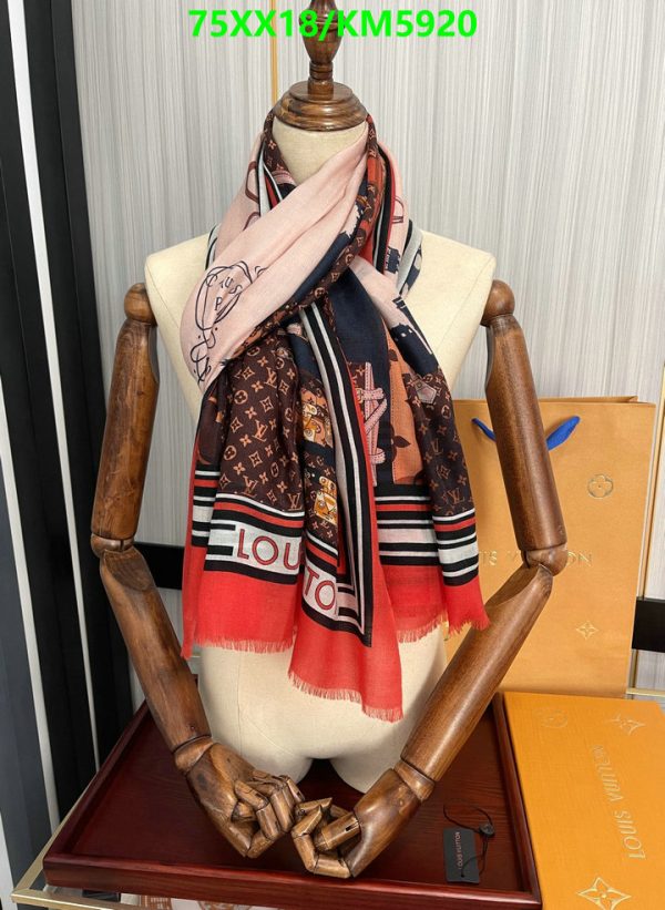 Louis Vuitton Replica Cityline Cashmere Scarf